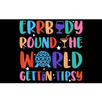 Errbody Round The World Gettin Tipsy Food And Wine Festival Bumper Sticker