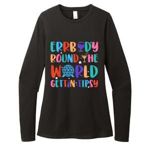 Errbody Round The World Gettin Tipsy Food And Wine Festival Womens CVC Long Sleeve Shirt