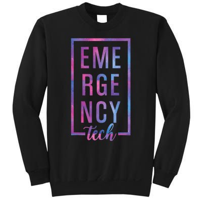 Emergency Room Tech ER Tech ER funny Technician Sweatshirt