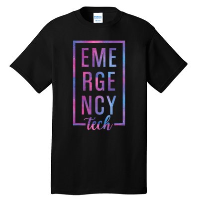 Emergency Room Tech ER Tech ER funny Technician Tall T-Shirt