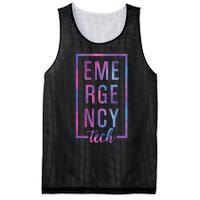 Emergency Room Tech ER Tech ER funny Technician Mesh Reversible Basketball Jersey Tank