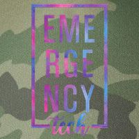 Emergency Room Tech ER Tech ER Technician Legacy Tie Dye Trucker Hat