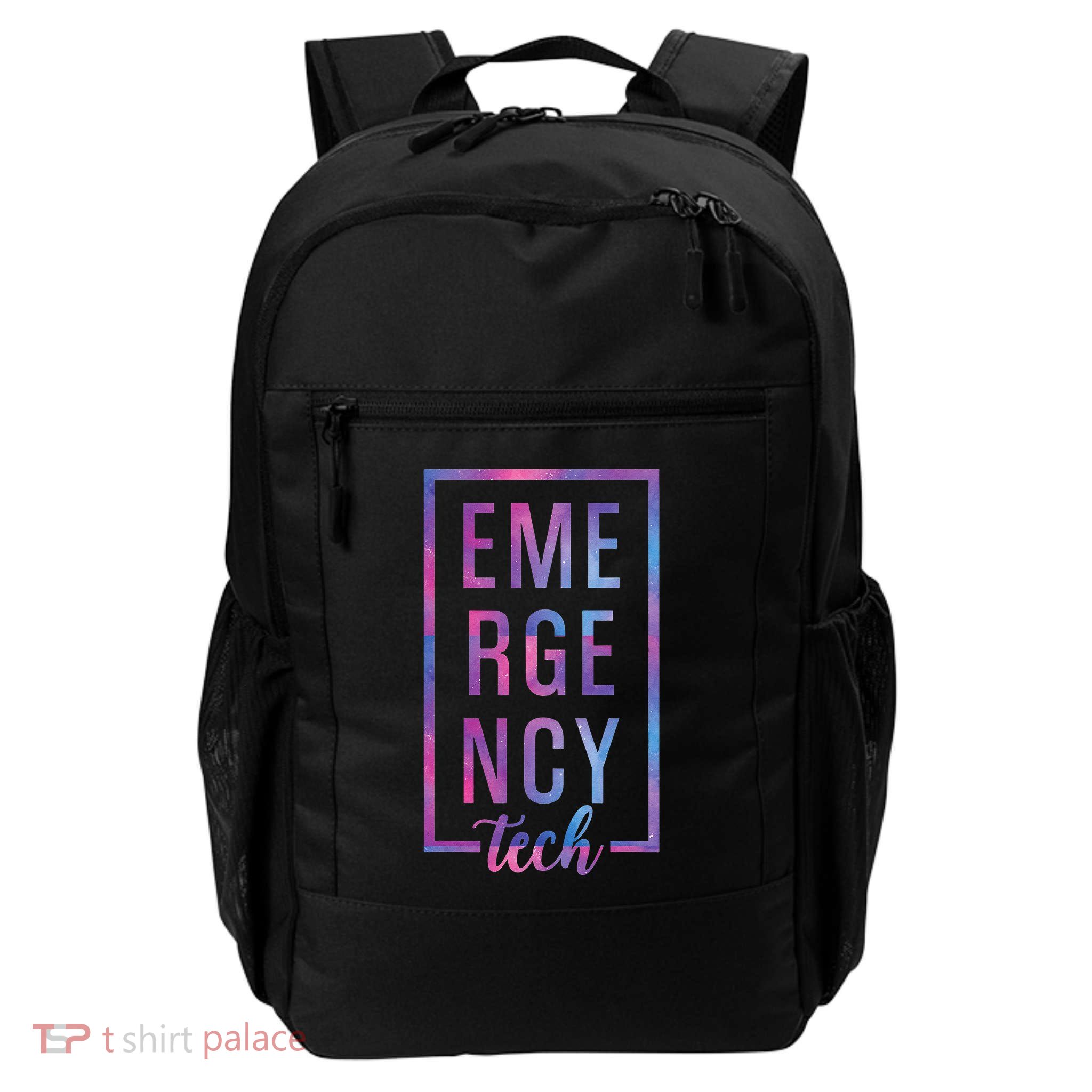 Emergency Room Tech ER Tech ER Technician Backpack