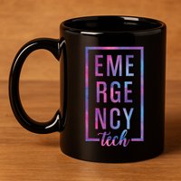 Emergency Room Tech ER Tech ER Technician 11oz C Handle Ceramic Mug