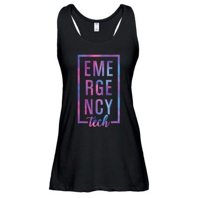 Emergency Room Tech ER Tech ER Technician Ladies Essential Flowy Tank