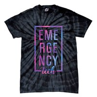 Emergency Room Tech ER Tech ER Technician Tie-Dye T-Shirt