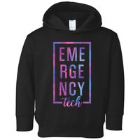 Emergency Room Tech ER Tech ER Technician Toddler Hoodie