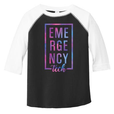 Emergency Room Tech ER Tech ER Technician Toddler Fine Jersey T-Shirt