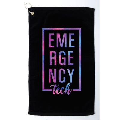 Emergency Room Tech ER Tech ER Technician Golf Towel