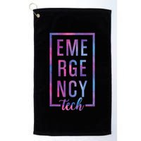 Emergency Room Tech ER Tech ER Technician Golf Towel
