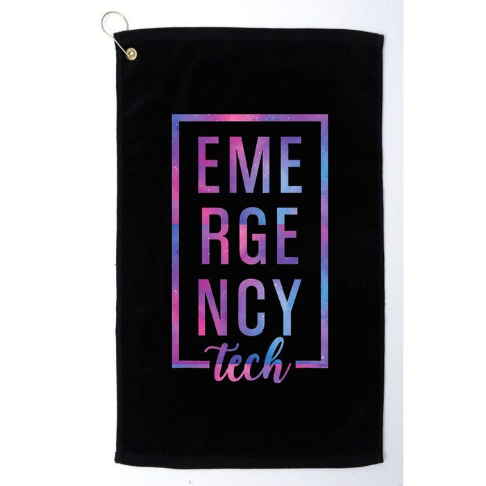 Emergency Room Tech ER Tech ER Technician Golf Towel