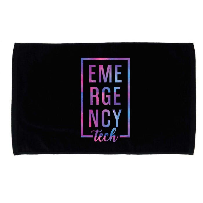 Emergency Room Tech ER Tech ER Technician Microfiber Hand Towel