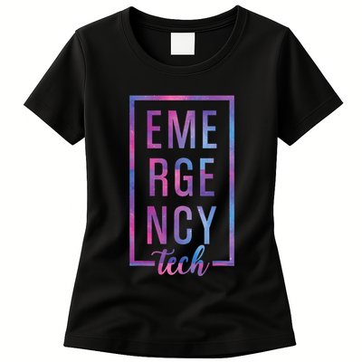Emergency Room Tech ER Tech ER Technician Womens T-Shirt