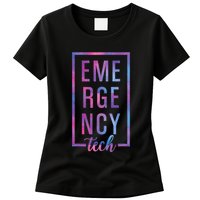 Emergency Room Tech ER Tech ER Technician Womens T-Shirt