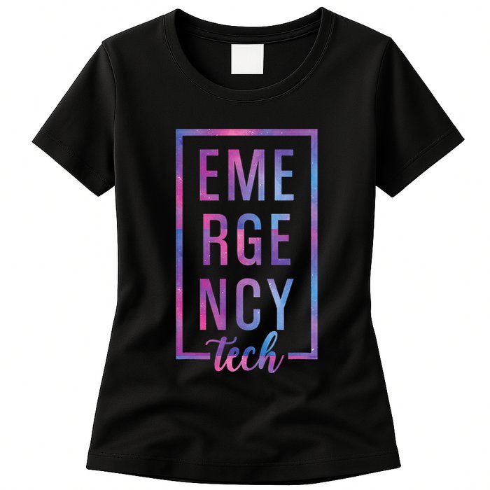 Emergency Room Tech ER Tech ER Technician Womens T-Shirt