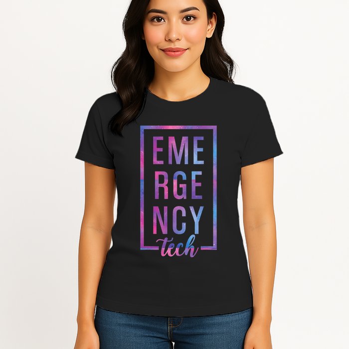 Emergency Room Tech ER Tech ER Technician Womens T-Shirt