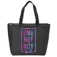 Emergency Room Tech ER Tech ER Technician Zip Tote Bag
