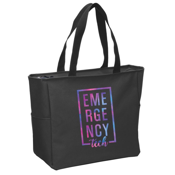 Emergency Room Tech ER Tech ER Technician Zip Tote Bag