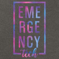 Emergency Room Tech ER Tech ER Technician Cotton Canvas Backpack