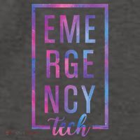 Emergency Room Tech ER Tech ER Technician Vector Backpack