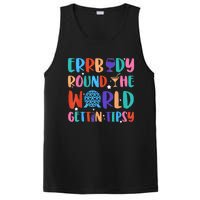 Errbody Round The World Gettin Tipsy Food And Wine Festival PosiCharge Competitor Tank