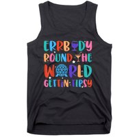 Errbody Round The World Gettin Tipsy Food And Wine Festival Tank Top