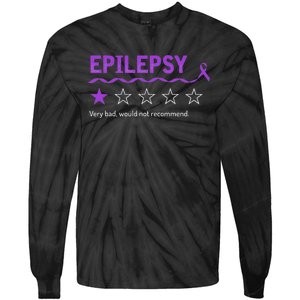 Epilepsy Review Very Bad Would Not Recommend 1 Star Rating Tie-Dye Long Sleeve Shirt