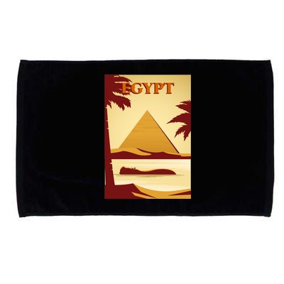 Egypt Retro Vintage Poster Microfiber Hand Towel