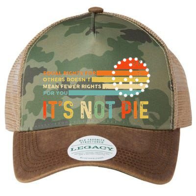 Equal Rights Vintage It’S Not Pie Legacy Tie Dye Trucker Hat