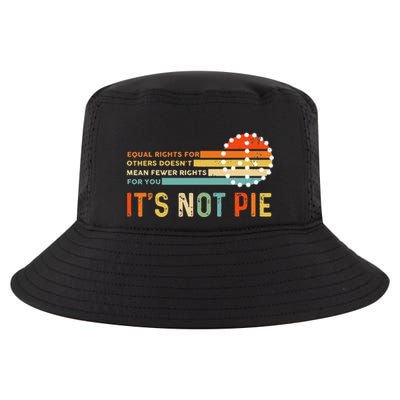 Equal Rights Vintage It’S Not Pie Cool Comfort Performance Bucket Hat