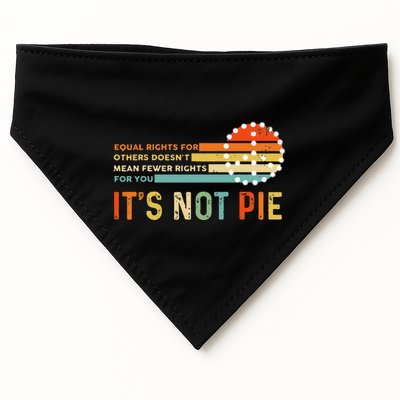 Equal Rights Vintage It’S Not Pie USA-Made Doggie Bandana