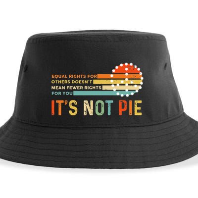 Equal Rights Vintage It’S Not Pie Sustainable Bucket Hat