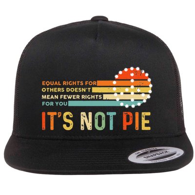 Equal Rights Vintage It’S Not Pie Flatbill Hat