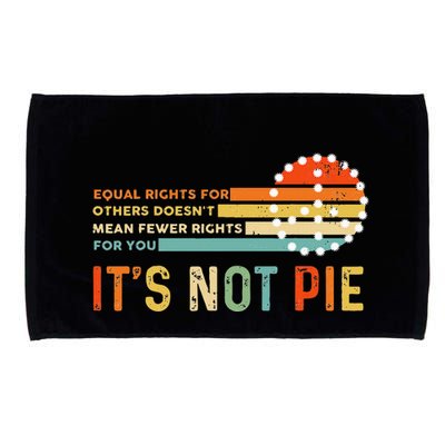 Equal Rights Vintage It’S Not Pie Microfiber Hand Towel