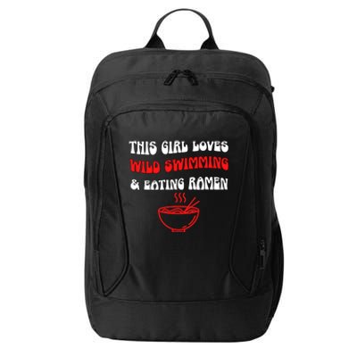 Eating Ra Wild Swimming Just Loves It Open Water Sea Meaningful Gift City Backpack