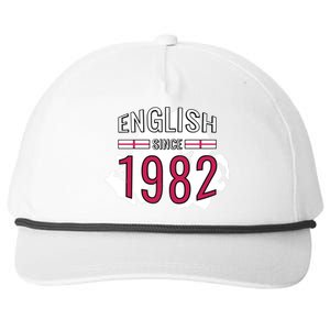 English Since 1982 Birthday Gift Snapback Five-Panel Rope Hat