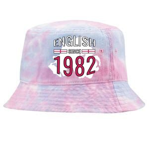 English Since 1982 Birthday Gift Tie-Dyed Bucket Hat