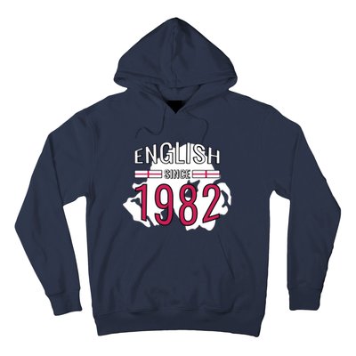 English Since 1982 Birthday Gift Hoodie