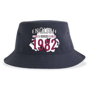 English Since 1982 Birthday Gift Sustainable Bucket Hat