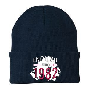 English Since 1982 Birthday Gift Knit Cap Winter Beanie