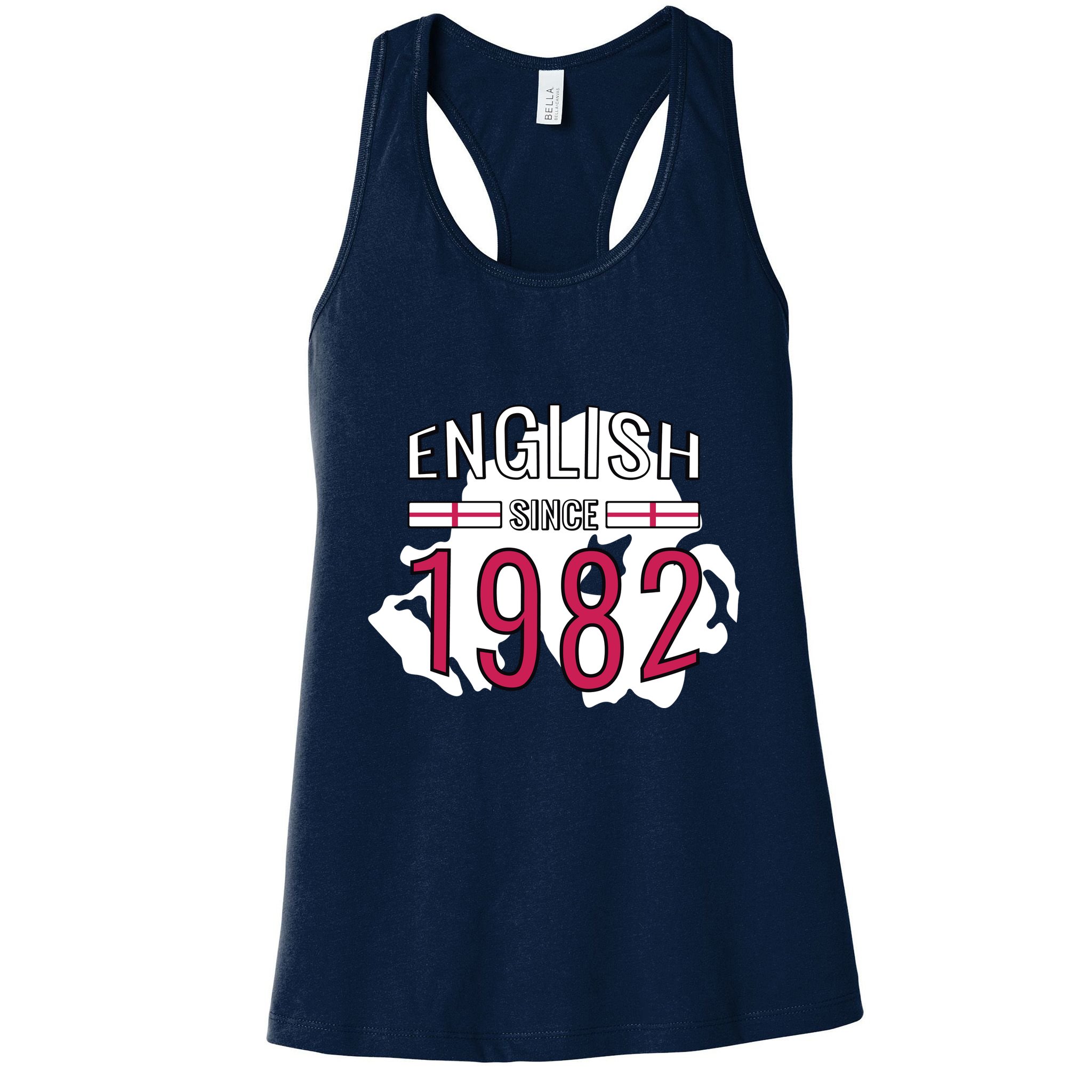 English Since 1982 Birthday Gift Womens Tank Top