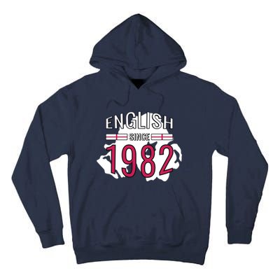 English Since 1982 Birthday Gift Tall Hoodie