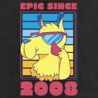 Epic Since 2008 Birthday Gift 7 Panel Mesh Trucker Snapback Hat