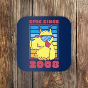 Epic Since 2008 Birthday Gift Coaster