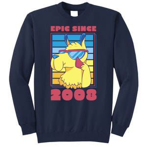 Epic Since 2008 Birthday Gift Tall Sweatshirt