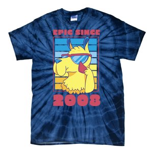 Epic Since 2008 Birthday Gift Tie-Dye T-Shirt