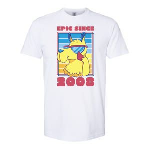 Epic Since 2008 Birthday Gift Softstyle CVC T-Shirt