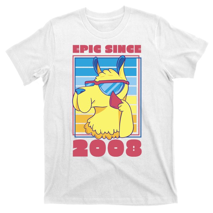 Epic Since 2008 Birthday Gift T-Shirt