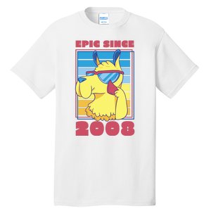 Epic Since 2008 Birthday Gift Tall T-Shirt