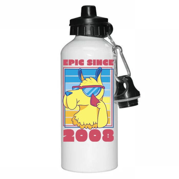 Epic Since 2008 Birthday Gift Aluminum Water Bottle